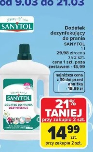 Dodatek dezynfekujący do prania Sanytol