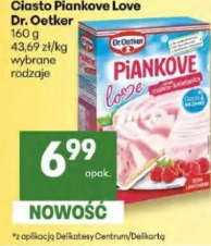 Ciasto Piankove Love Dr. Oetker