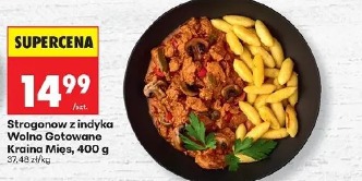 Strogonow z indyka Wolno Gotowane Kraina Mięs