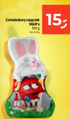 Czekoladowy zajączek M&M's