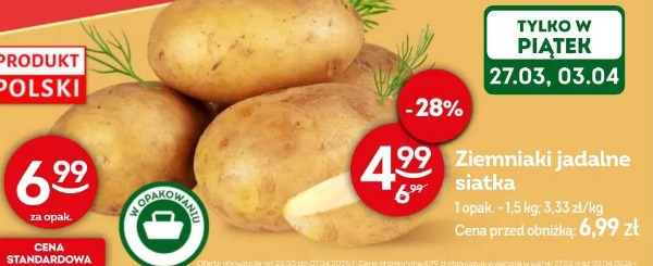 Ziemniaki jadalne siatka