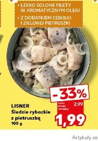 Lisner Śledzie rybackie z pietruszką