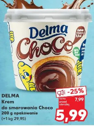 Delma Krem do smarowania Choco
