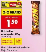 Baton Lion chocolate