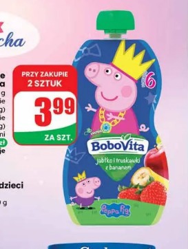 Deser w tubce Peppa BoboVita