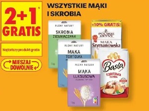Wszystkie mąki i skrobia