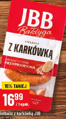 Kiełbasa z karkówką JBB