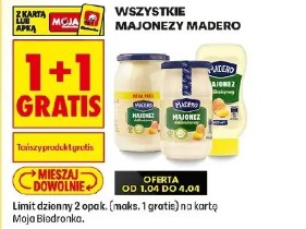 Wszystkie majonezy Madero