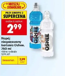 Napój niegazowany izotoniczny Oshee