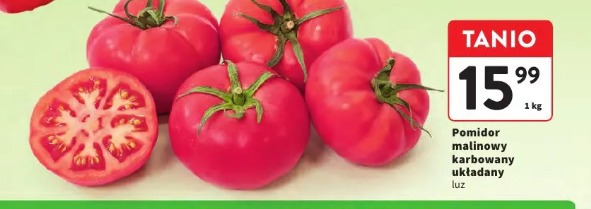 Pomidor malinowy karbowany układany