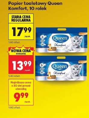 Papier toaletowy Queen Komfort