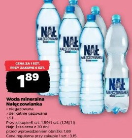 Woda mineralna Nałęczowianka