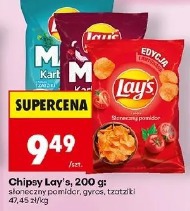 Chipsy Lay's, słoneczny pomidor, gyros, tzatziki