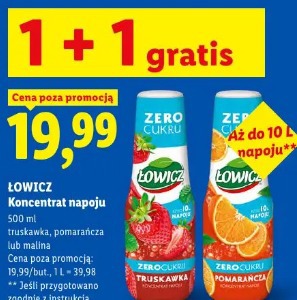Łowicz Koncentrat napoju