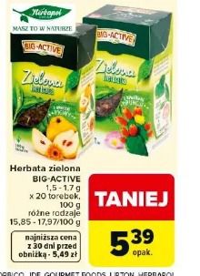 Herbata zielona Big-Active