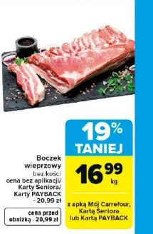 Boczek wieprzowy bez kości