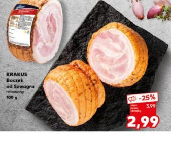 KRAKUS Boczek od Szwagra rolowany