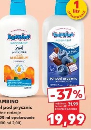 Bambino żel pod prysznic jagody