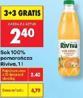 Sok 100% pomarańcza Riviva
