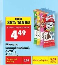 Mleczna kanapka Miami