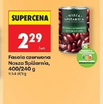 Fasola czerwona Nasza Spiżarnia