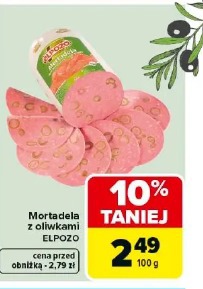 Mortadela z oliwkami ELPOZO