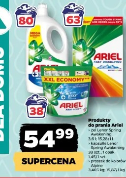 Produkty do prania Ariel