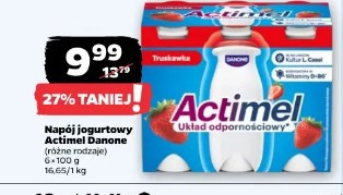 Napój jogurtowy Actimel Danone