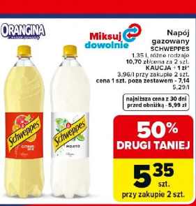 Napój gazowany Schweppes