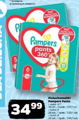 Pieluchomajtki Pampers Pants