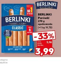 Berlinki Parówki Classic