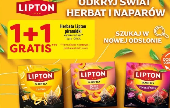 Herbata Lipton piramidki