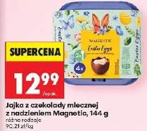 Jajka z czekolady mlecznej z nadzieniem Magnetic