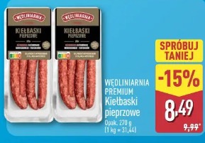 Wędlinarnia Premium Kiełbaski pieprzowe