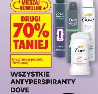 Wszystkie antyperspiranty Dove