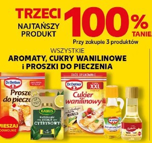 Aromaty, cukry wanilinowe i proszki do pieczenia