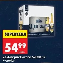 Zestaw piw Corona 6x330 ml + cooler