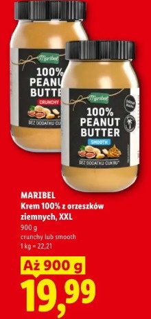 Maribel Krem 100% z orzeszków ziemnych, XXL