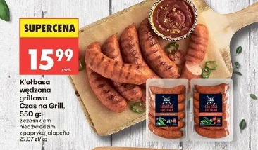 Kiełbasa wędzona grillowa Czas na Grill