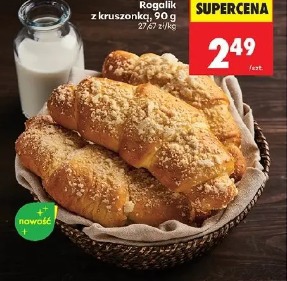 Rogalik z kruszonką