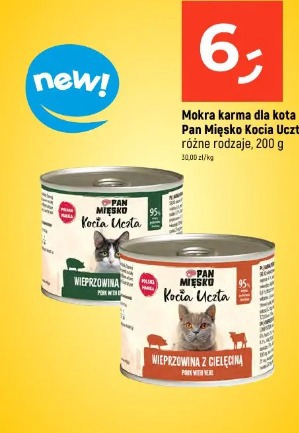 Mokra karma dla kota Pan Mięsko Kocia Uczta