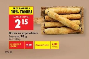 Borek ze szpinakiem i serem