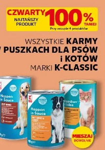 Wszystkie karmy w puszkach dla psów i kotów marki K-Classic