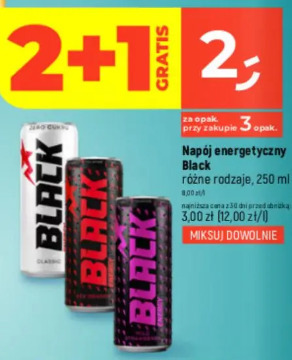 Napój energetyczny Black