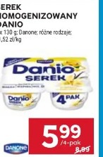 Serek homogenizowany Danio Danone