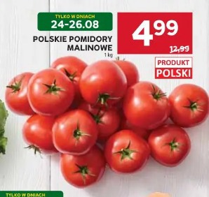 Polskie pomidory malinowe