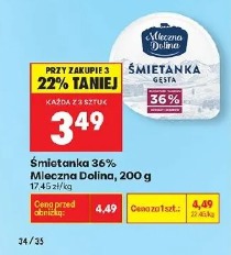 Śmietanka 36% Mleczna Dolina