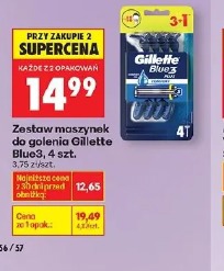 Zestaw maszynek do golenia Gillette Blue3, 4 szt.