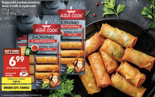 Sajgonki z wieprzowiną Asia Cook U Jędrusia