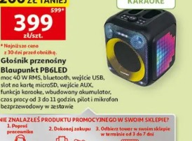 Głośnik przenośny Blaupunkt PB06LED